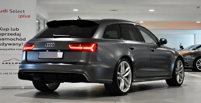 Audi RS6 cena 269000 przebieg: 100500, rok produkcji 2018 z Warszawa małe 352